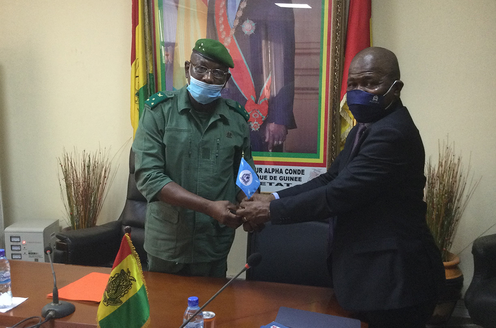 Mohamed Bangoura, Jefe Adjunto de Estado Mayor de las Fuerzas Armadas de Guinea